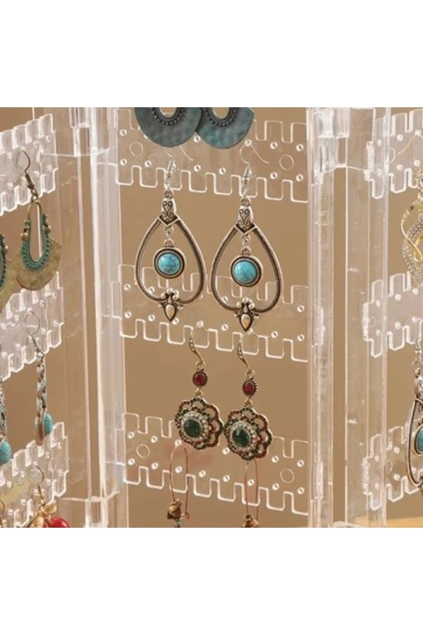 Bidebuvar 360° Dönebilen Takı Organizeri