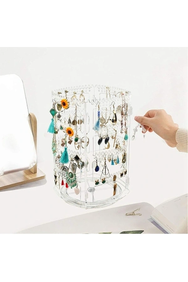 Bidebuvar 360° Dönebilen Takı Organizeri