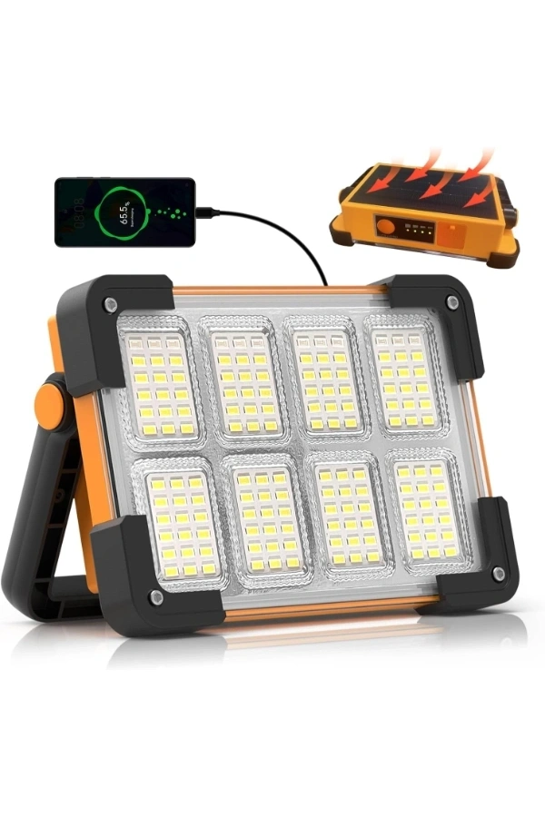 Bidebuvar 3600mAh Pil 4 Seviyeli Şarjlı Standlı LED