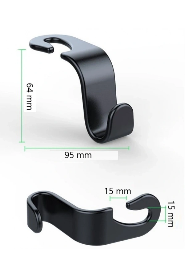 Bidebuvar 4  Adet Araba Koltuk Arkası Askı