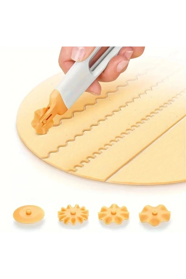 Bidebuvar 4 Başlıklı Hamur Kesici