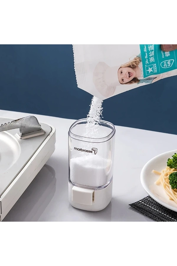 Bidebuvar 4lü Basmalı Baharatlık Tuzluk Seti