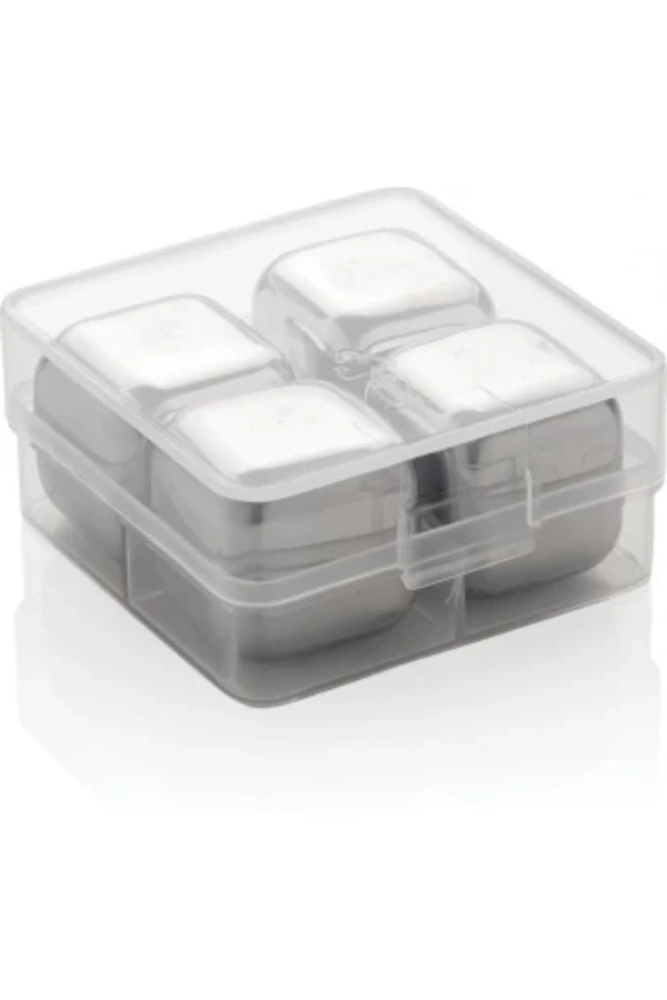 Bidebuvar 4lü Çelik Metal Kaplama Buz Taşı