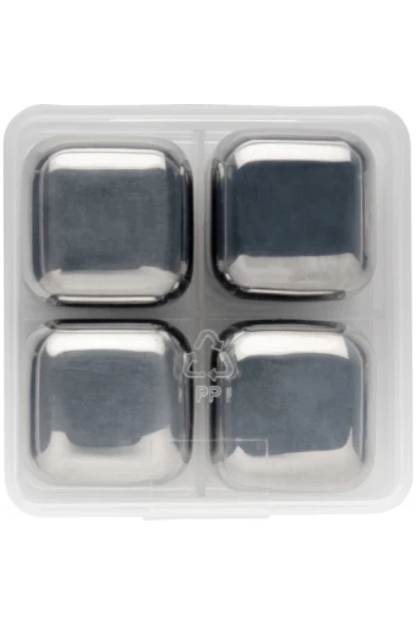 Bidebuvar 4lü Çelik Metal Kaplama Buz Taşı