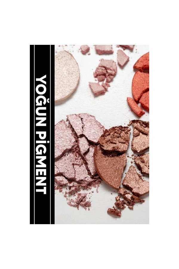 Bidebuvar 40lı Mat Sedefli Far Paleti