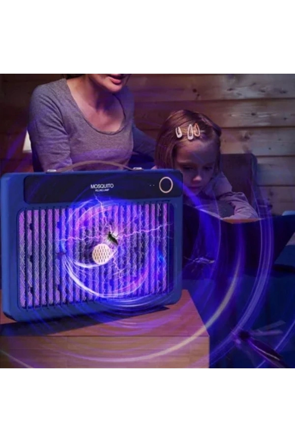 Bidebuvar 4000mAh Şarj Edilebilir Kablosuz Yüksek Güçlü Elektrikli Sivrisinek Öldürücü