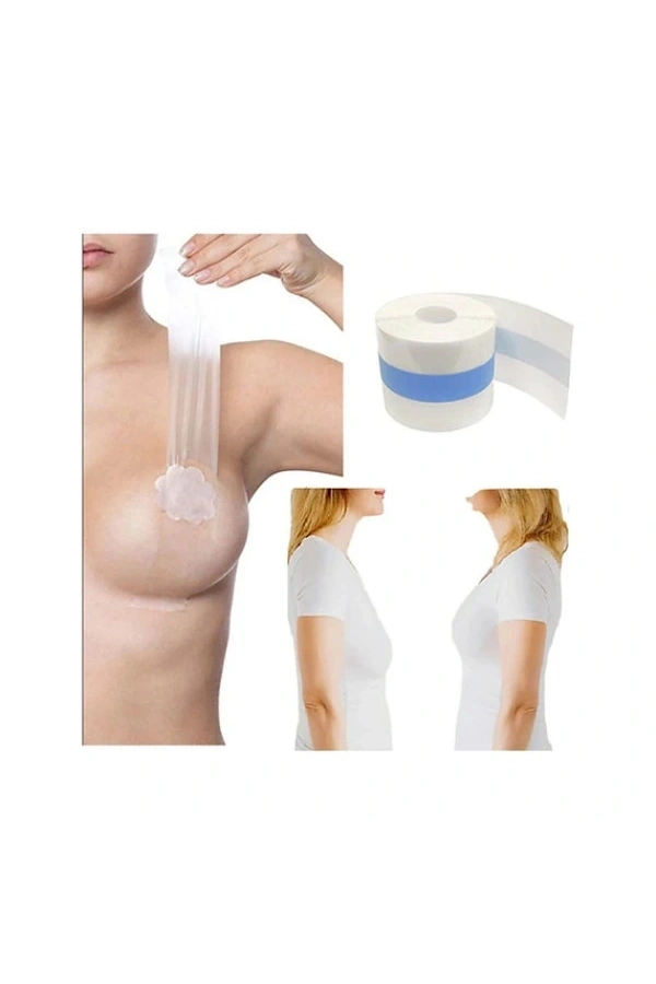 Bidebuvar 5 Metre Görünmez Push Up Göğüs Dikleştirici Bant