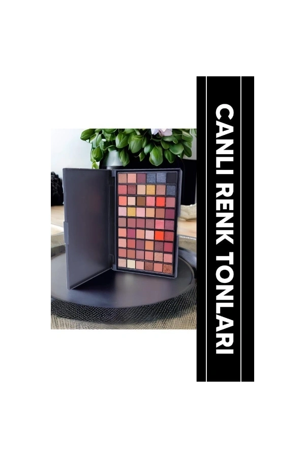 Bidebuvar 54lü Mat Sedefli Far Paleti