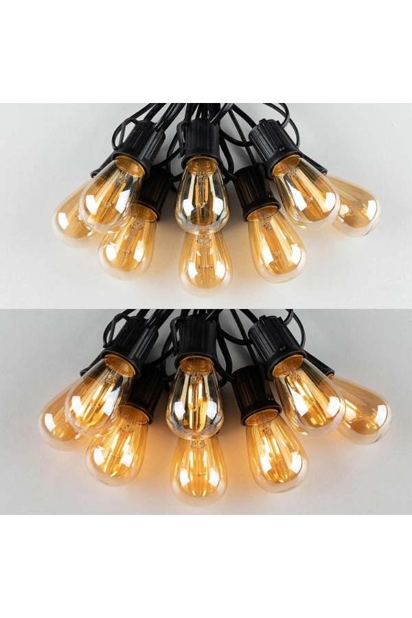 Bidebuvar 5m 10 Ampul Led Fişli Gün Işığı