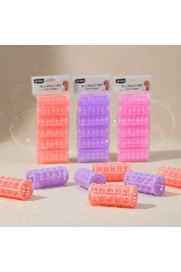 Bidebuvar 6lı Bigudi Seti