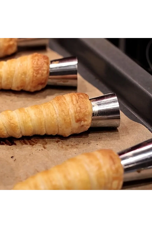 Bidebuvar 6lı Korne Kalıbı Paslanmaz Çelik