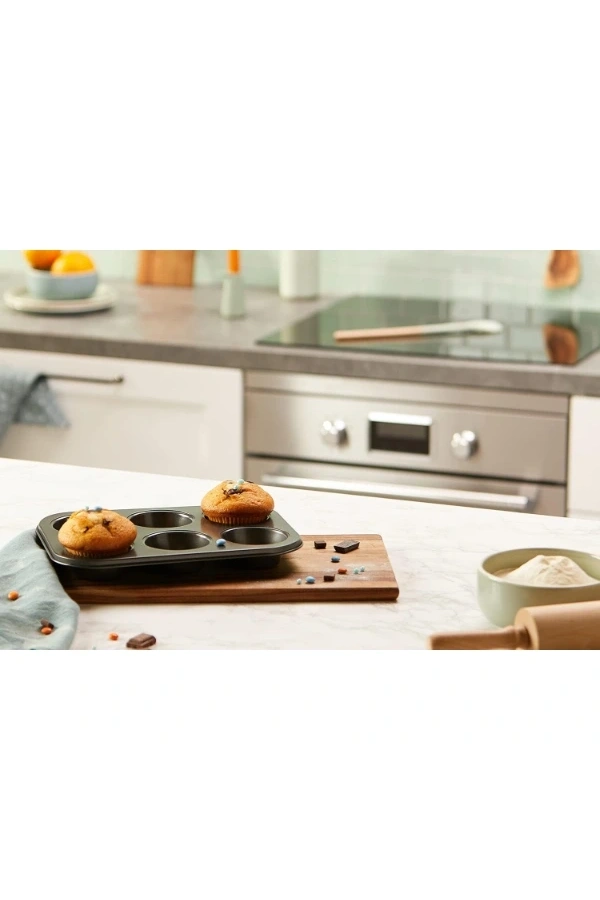 Bidebuvar 6lı Muffin Kek Kalıbı