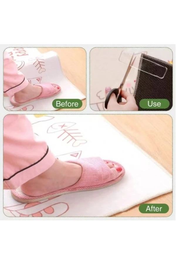 Bidebuvar 60 Parça Kolay Açılır Güçlü Çift Taraflı Bant 18mmx50mm