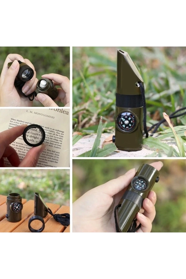 Bidebuvar 7si 1 Arada Acil Durum Düdüğü