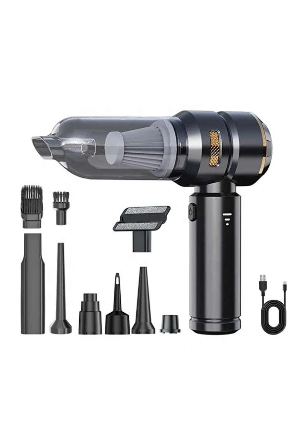 Bidebuvar 8 IN 1 Turbo Araç Süpürgesi