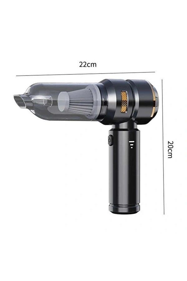 Bidebuvar 8 IN 1 Turbo Araç Süpürgesi