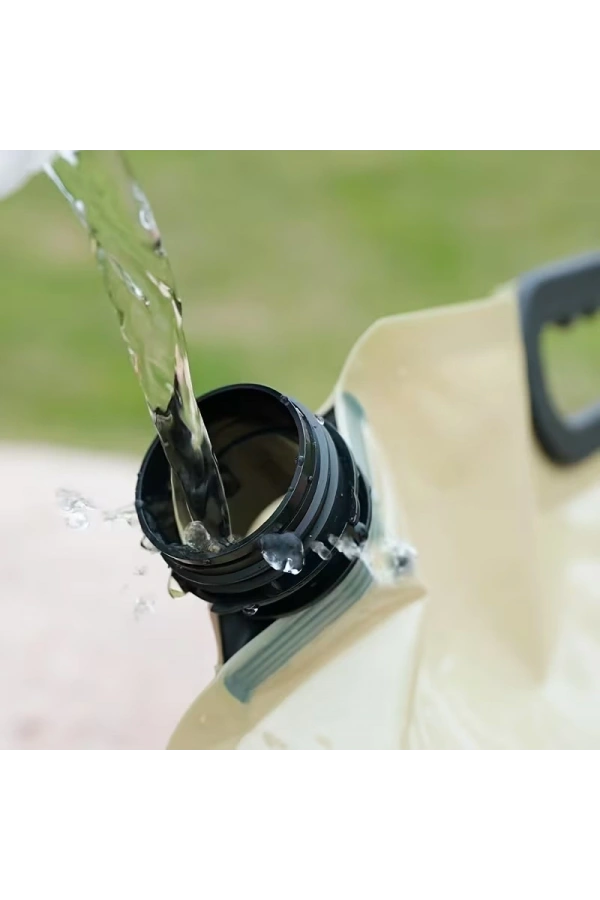 Bidebuvar 8 Litre Katlanabilir Musluklu Su Kabı - Kamp ve Doğa - Taşıma Kulplu