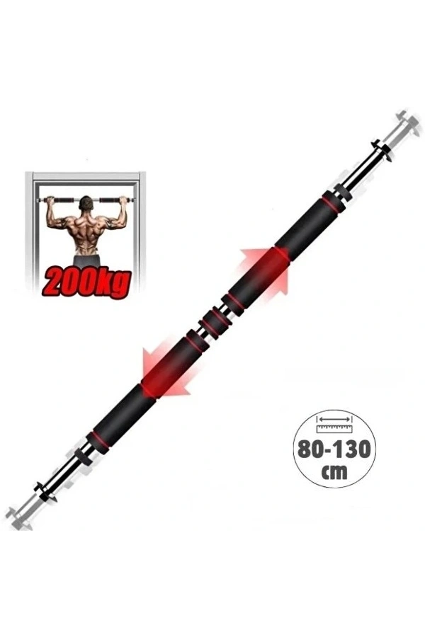 Bidebuvar 80 - 130 cm Ayarlanabilir Barfiks Demiri