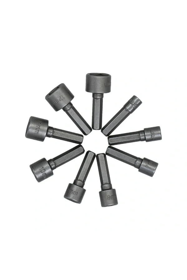 Bidebuvar 9 Parça Manyetik Somun Adaptörü