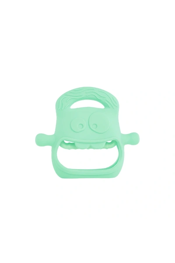 Bidebuvar Açık Yeşil Bebek Silikon Diş Kaşıyıcı