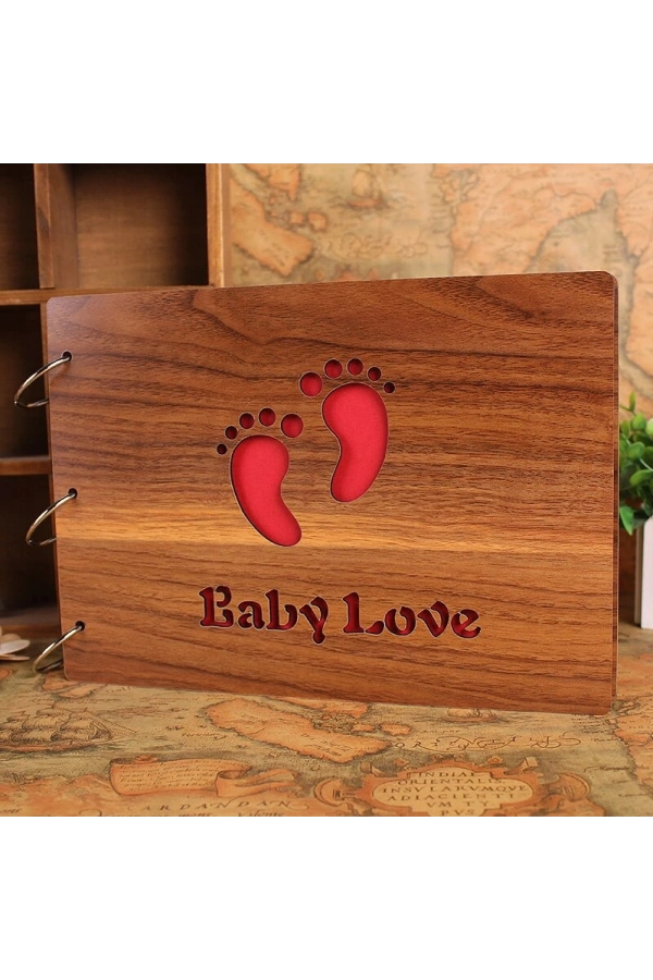 Bidebuvar Ahşap Baby Love Albüm