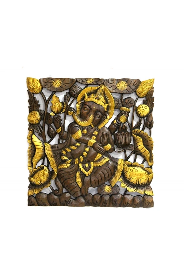 Bidebuvar Ahşap Duvara Asmalı El Oyması Pano