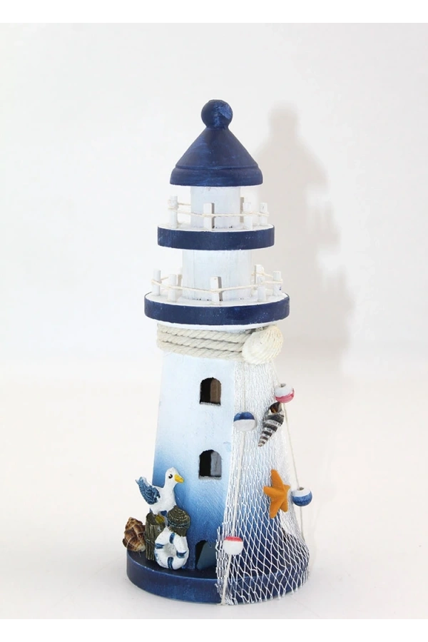 Bidebuvar Ahşap Marin Deniz Feneri Model 4