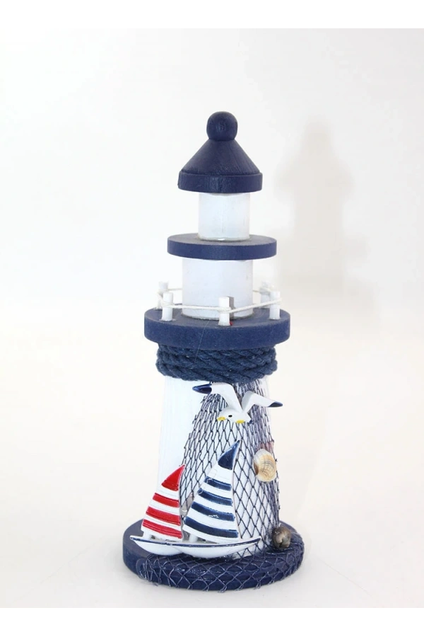 Bidebuvar Ahşap Marin Deniz Feneri Model 5