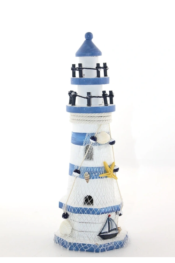 Bidebuvar Ahşap Marin Deniz Feneri Model 8