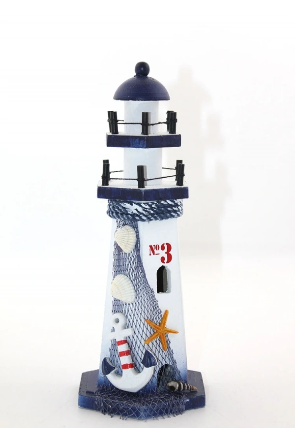 Bidebuvar Ahşap Marin Deniz Feneri Model 9
