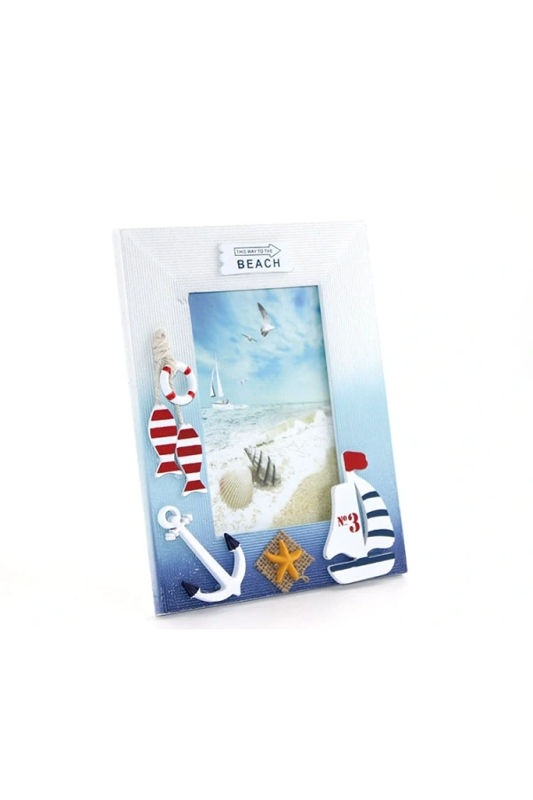 Bidebuvar Ahşap Marin Resim Çerçevesi Model 3