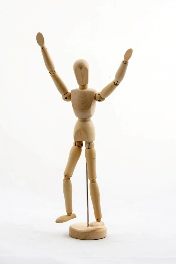 Bidebuvar Ahşap Robot Model 2