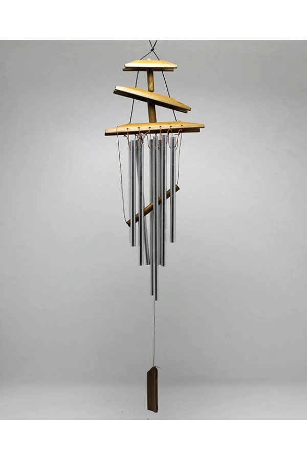 Bidebuvar Ahşap Rüzgar Çanı No:2