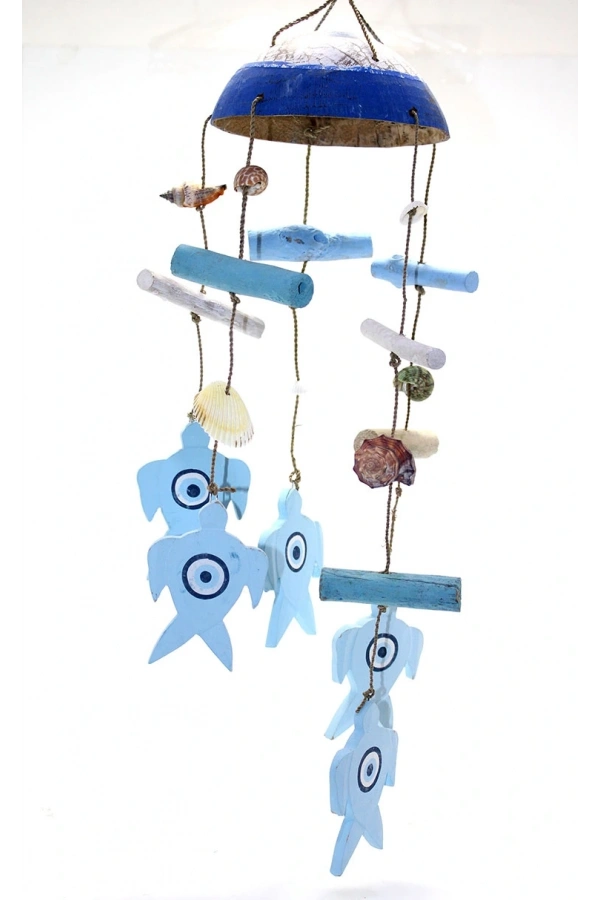 Bidebuvar Ahşap Rüzgar Çanı No:4