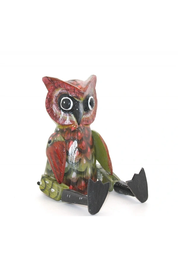 Bidebuvar Ahşap Sallanan Baykuş