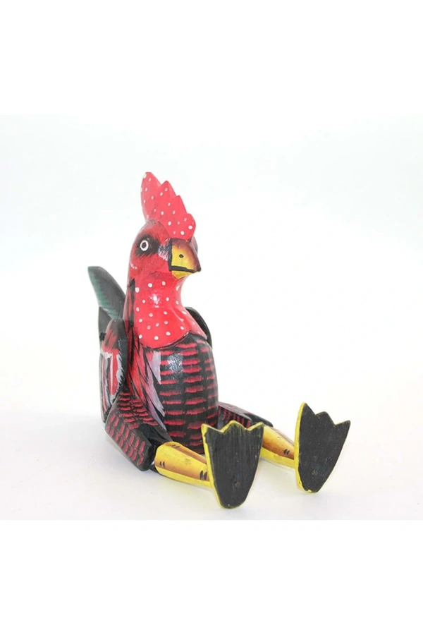 Bidebuvar Ahşap Sallanan Hayvan Figürü Model 1