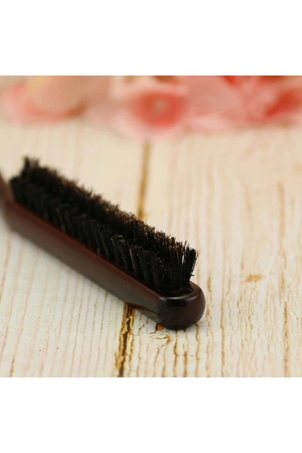 Bidebuvar Ahşap Saplı Topuz Tarağı