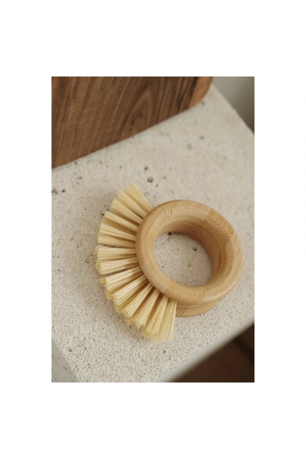 Bidebuvar Ahşap Sebze Meyve Yıkama Fırçası