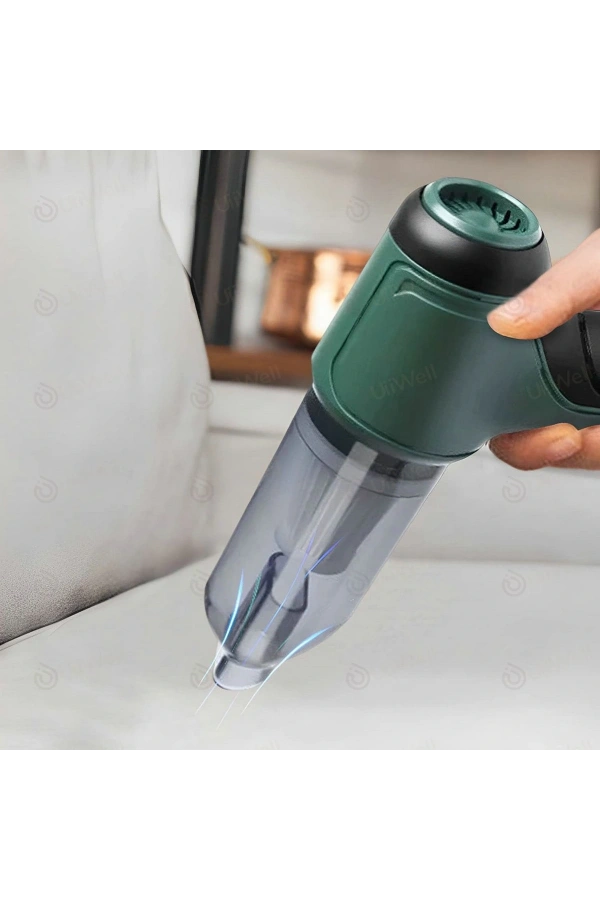 Bidebuvar Air Blower Araba Süpürgesi Yeşil