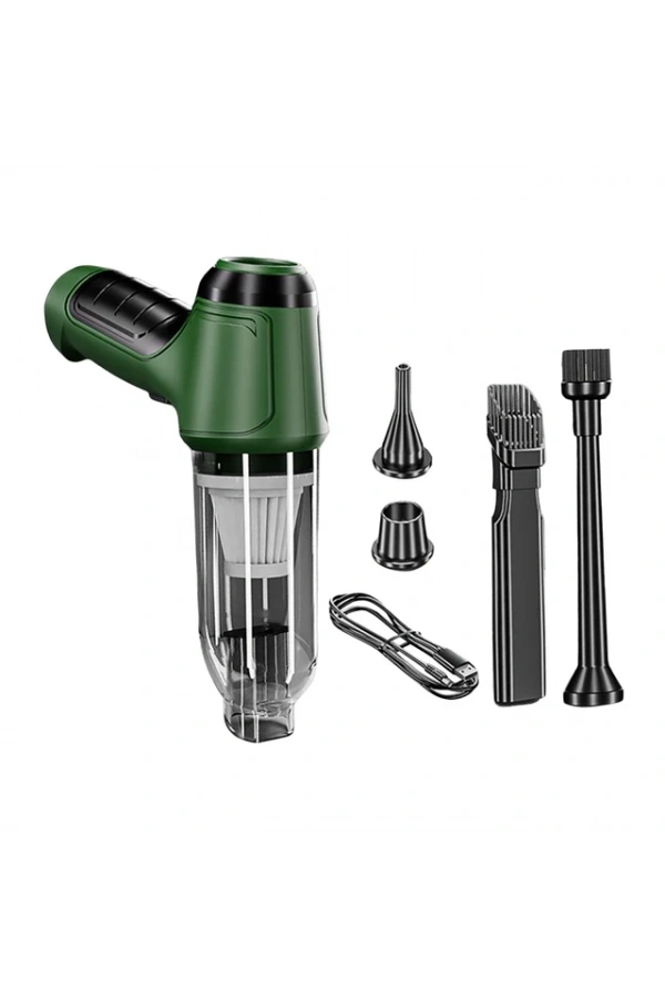 Bidebuvar Air Blower Araba Süpürgesi Yeşil