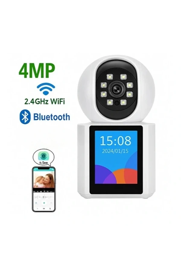 Bidebuvar Akıllı Ev Kamerası 2.4 GHz