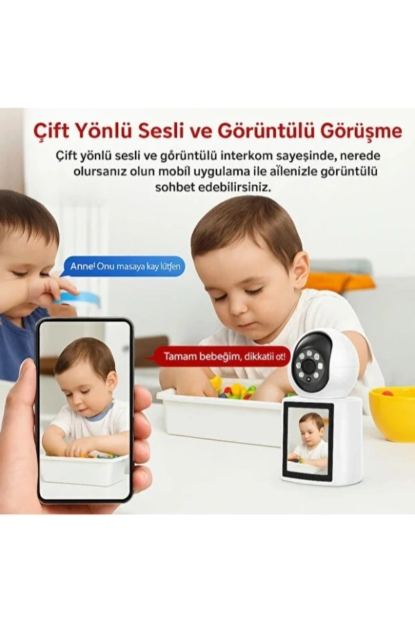 Bidebuvar Akıllı Ev Kamerası 2.4 GHz