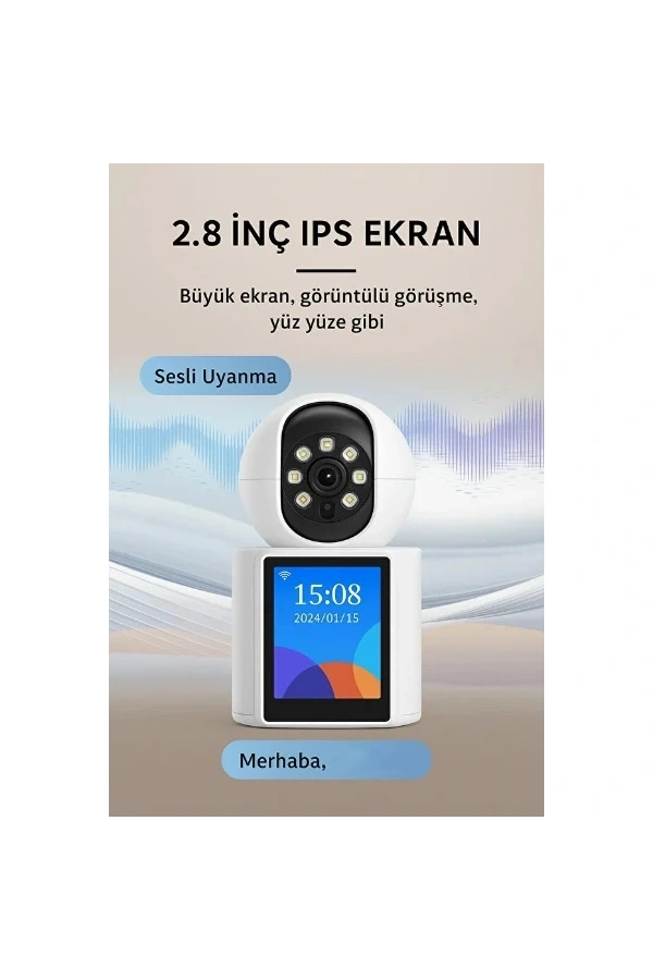 Bidebuvar Akıllı Ev Kamerası 2.4 GHz