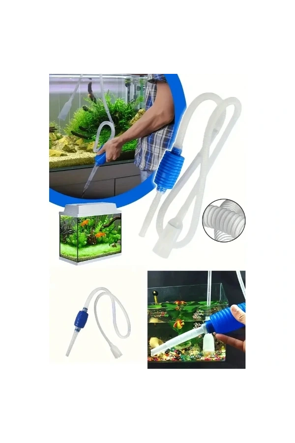 Bidebuvar Akvaryum Dip Çekme Sifonu