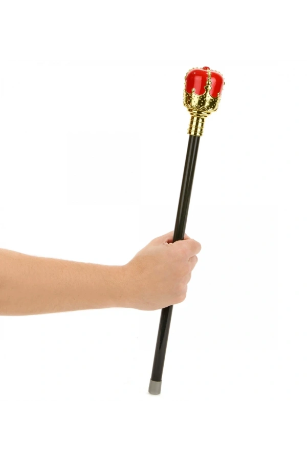 Bidebuvar Altın Prenses Tacı ve Kırmızı Asası