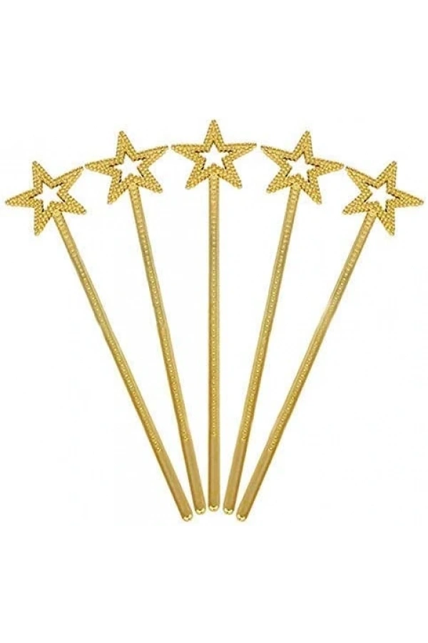 Bidebuvar Altın Renk Yıldız Peri Asası