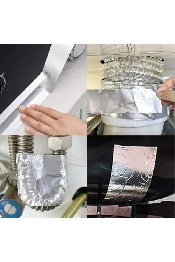 Bidebuvar Alüminyum Su Sızdırmaz Yanmaz Bant