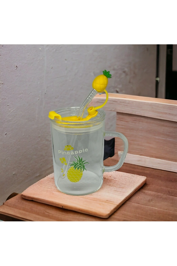Bidebuvar Ananas Tasarımlı Kupa Bardak