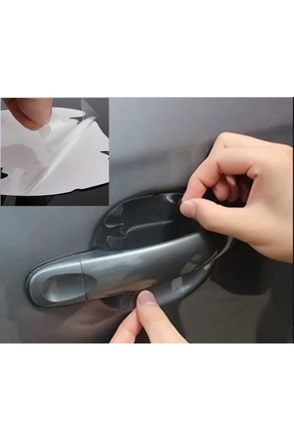 Bidebuvar Araba Kapı Kolu Koruyucu Film (4lü Set)
