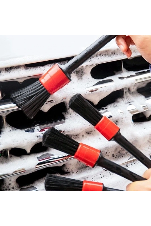 Bidebuvar Araba Temizlik Detay Fırçası 5+1 Set